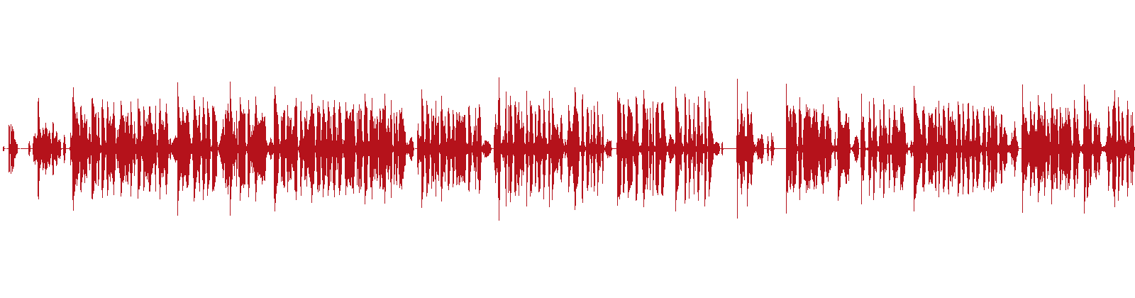 Waveform graphic generated from the first Cherry Hill 911 audio call.